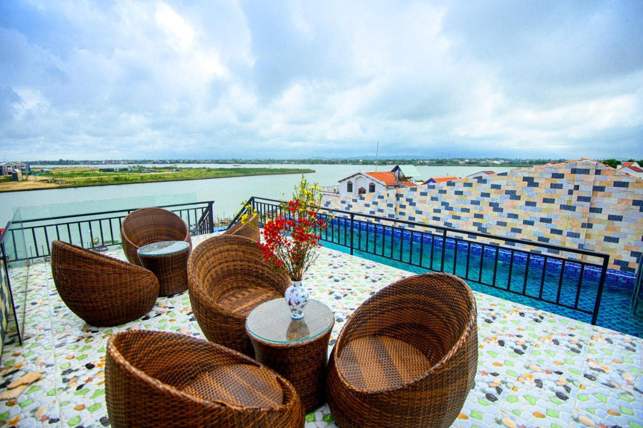 Rockmouse Centre River Villa Hoi An Bagian luar foto