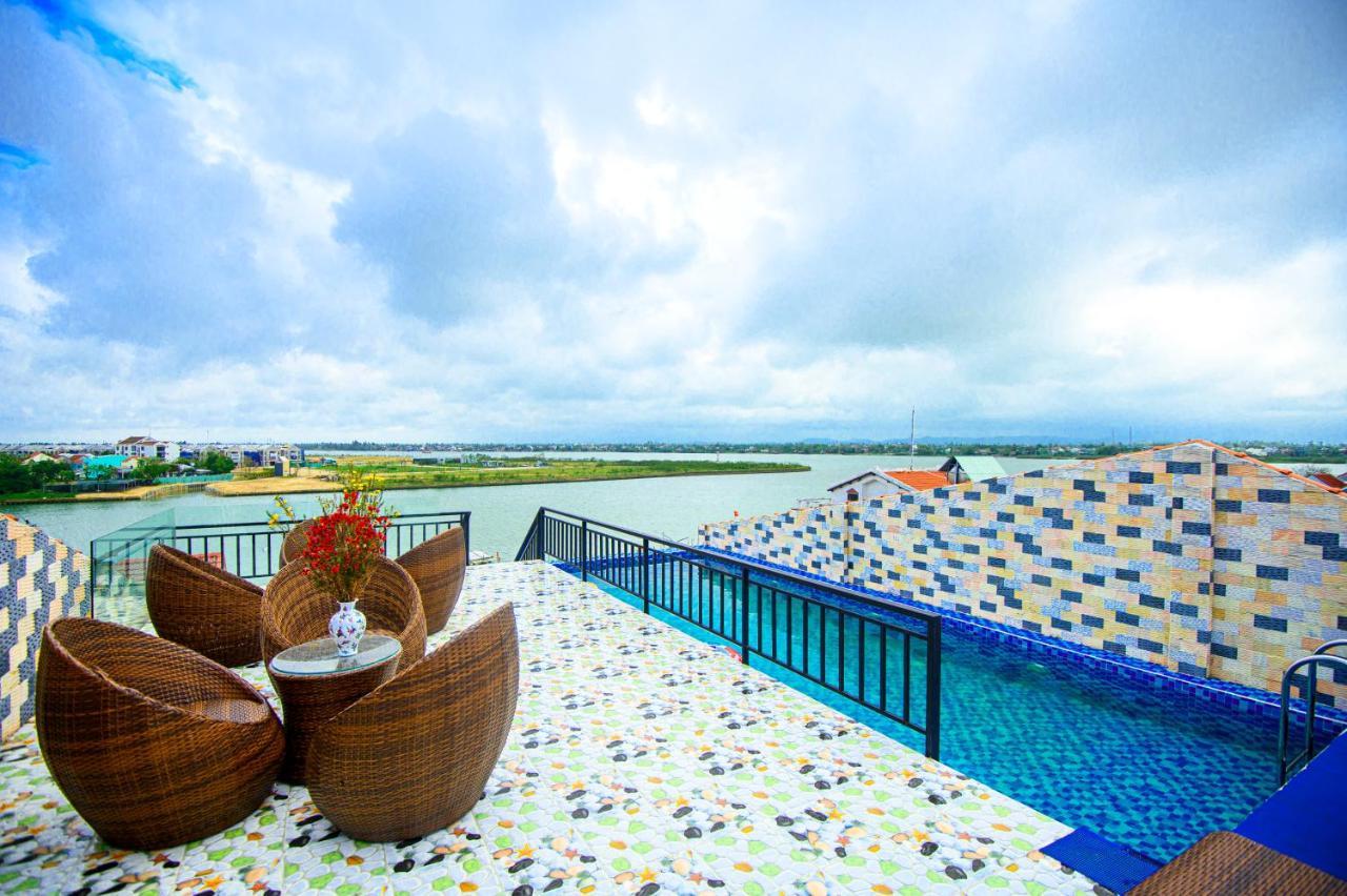 Rockmouse Centre River Villa Hoi An Bagian luar foto