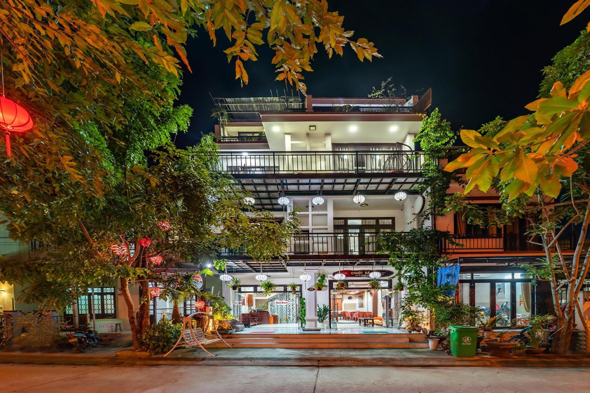 Rockmouse Centre River Villa Hoi An Bagian luar foto